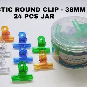Plastic Round Clip - 38mm