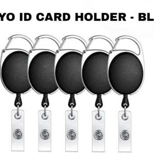 Yo-Yo ID Card Holder Big  - Black