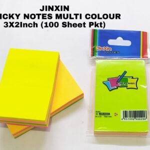 Sticky Note - 3X2 Multi Colour (E2)