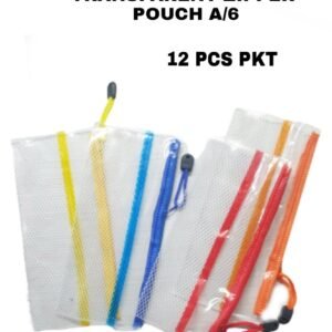 Transparent zipper Pouch - A/6