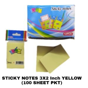 Sticky Note Yellow 3X2 (A2-Y)