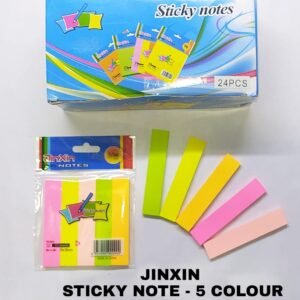 Sticky Note 5 Colour (50 Sheet Pack) (E3-40-5)