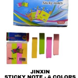 Sticky Note 4 Colour (50 Sheet Pack) (E3-40-4)