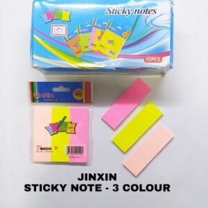 Sticky Note 3 Colour (50 Sheet Pack) (E3-40-3)