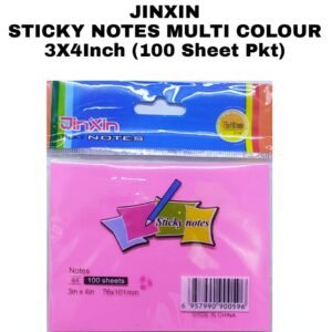 Sticky Note - 3X4 Multi Colour (E4)