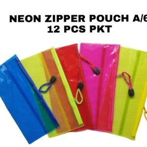 Neon Zipper Pouch - A/6