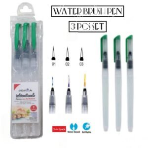 Water Brush Pen 3 Pcs Set