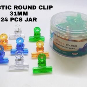 Plastic Round Clip - 31mm