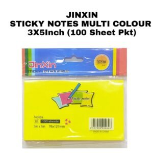 Sticky Note-  3X5 Multi colour