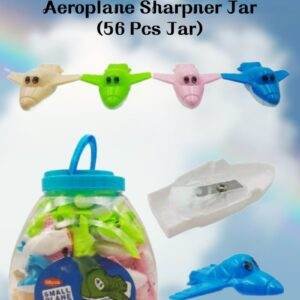 Aeroplane Sharpner Jar (56 Pc Jar)