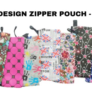 Mix Design Zipper Pouch No.1500- A/6 (General Printed)