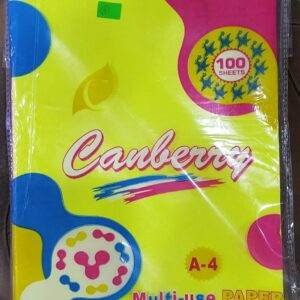 Canberry A/4 Paper - Multi Colour