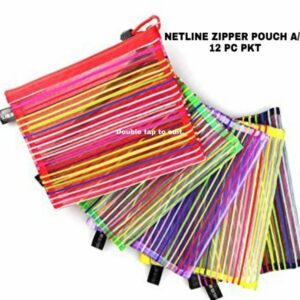 Netline Zipper Pouch A/4 NO.1807-4