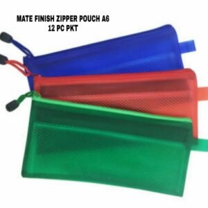 Mate Finish Zipper Pouch A/6 No.1806-1