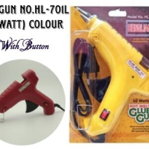 Glue Gun With Button No. HL-701LS (60W) - Colour