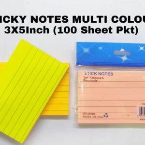 Sticky Note 3X5 Lining (100 Sheet) M/C