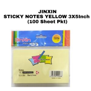 Sticky Note Yellow 3X5 (A5-Y)