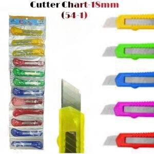 Cutter Chart - 18mm