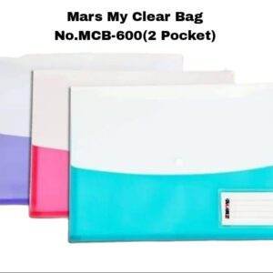Mars My Clear Bag No.MCB-600 (2 Pocket)