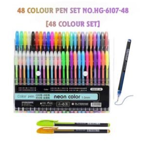 48 Colour Pen Set No.HG-6107-48 (48 Col Set)