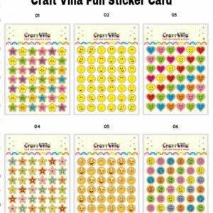 Craft Villa Fun Sticker Card