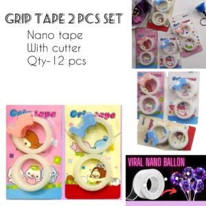 Grip Tape 2 Pcs Set With Cutter