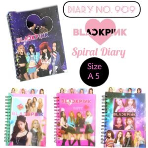 909 Diary A/5 (Blackpink Spiral Diary)
