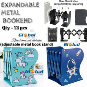 Expandable Metal Bookend