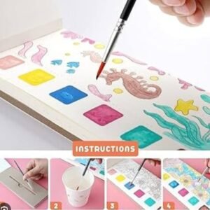 Water Colouring Book - 20 Pages