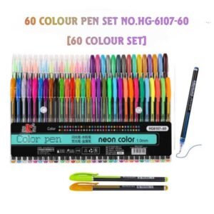 60 Colour Pen Set No.HG-6107-60 (60 Col Set)