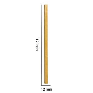 Wooden Square Stick 12mm – 12 Inch (4 Pc)