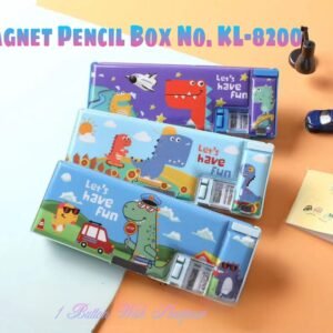 Magnet Pencil Box No.KL-8200 (Dino)