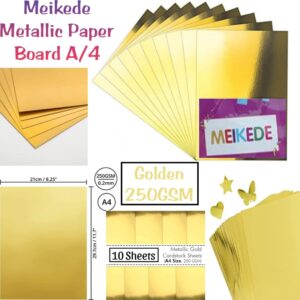 Meikede Metallic Paper Board A/4 (250GSM)