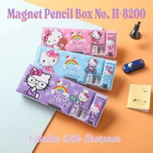 Magnet Pencil Box No.H-8200 (Kitty)