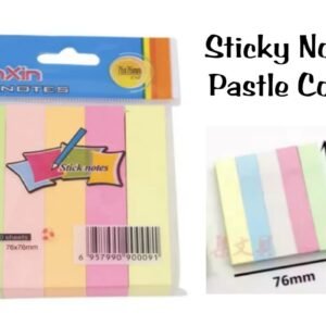 Sticky Note 5 Pastle Colour (50 Sheet Pack) (C3-5-40)