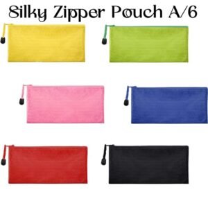 Silky Zipper Pouch A/6 No.1821