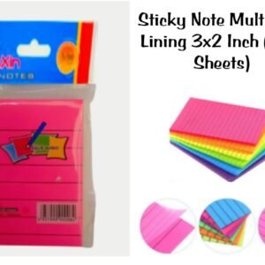 Sticky Note 3X2 Lining (100 Sheet) M/C (X02-B)