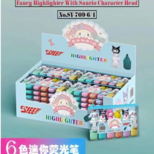 Fancy Highlighter With Sanrio Character Head No.SY-709-6/1