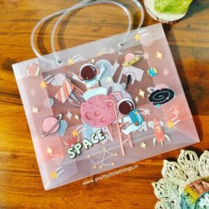 PVC Transparent Bag No.1102 (Space)