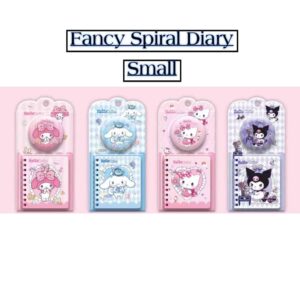 Fancy Spiral Diary-Small