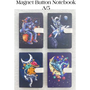 Magnet Button Notebook A/5