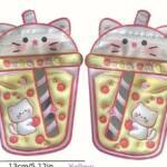 PVC Zipper Pouch A-3 [Ice-Cream]