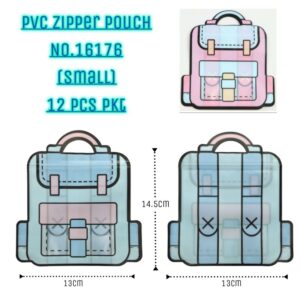 PVC Zipper Pouch No.16176 (Small)