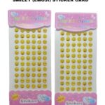 Smiley (Emoji) Sticker Card (60 Smiley)