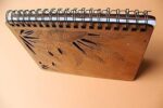 Wooden Cover Spiral Diary With Pen A/5 - Image 3