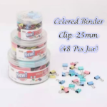 Colored Binder Clip-25mm