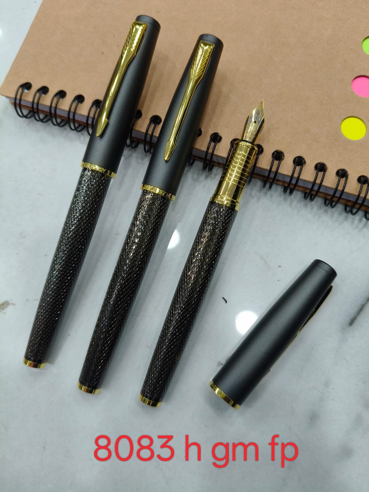 Fountain Pen No.8083 (Black) - Global Trade Links