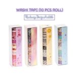 Washi Tape (10 Pc Roll Pack)