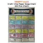 Craft Villa Paper Soap Chart (24 Pcs)