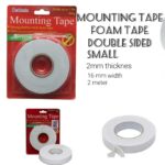 Mounting Foam Tape-Small (16mm X 2Mtr)